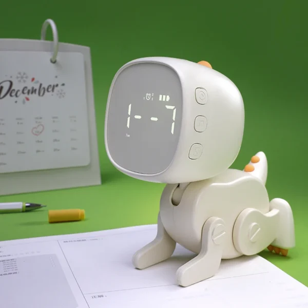 Dinosaur Cartoon LED Clock