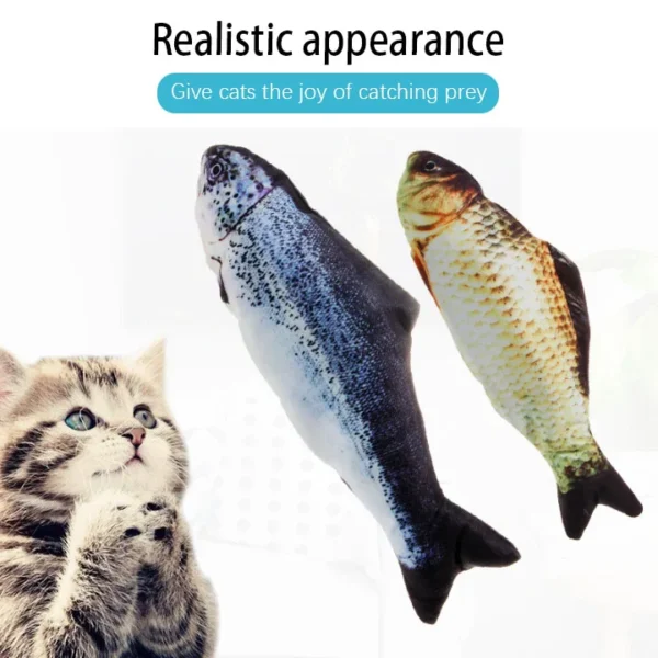 Pet Fish Cat Toy
