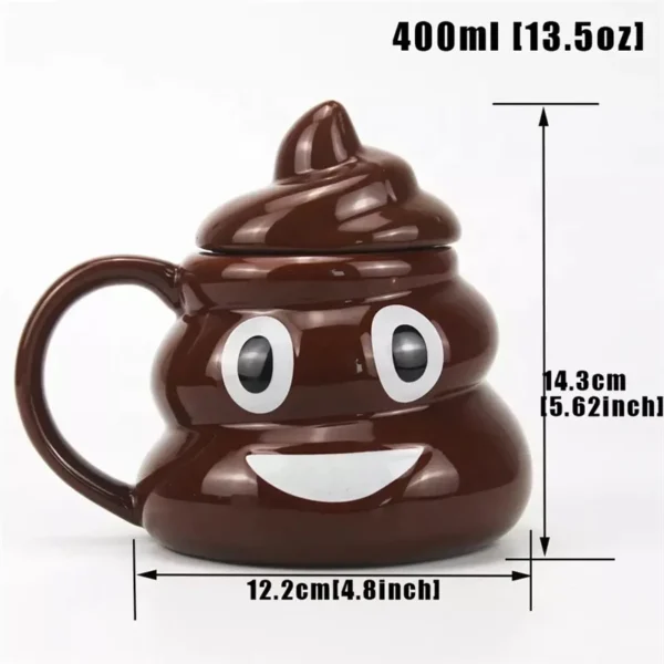 Ceramic Poo Mug