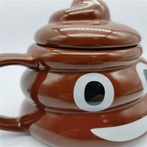 Ceramic Poo Mug - Image 5